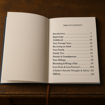 Dear Dad Journal