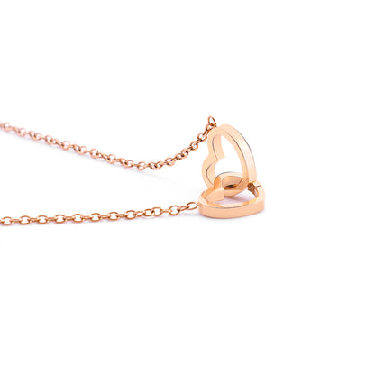 Eternal Rose Round Box - W/ Engraved Necklace & Real Rose