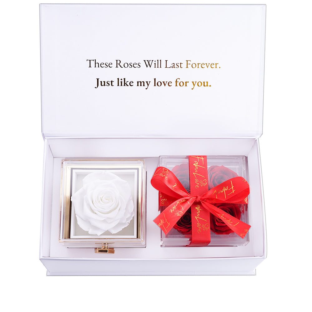 Eternal Rose Box Gift Bundle Box