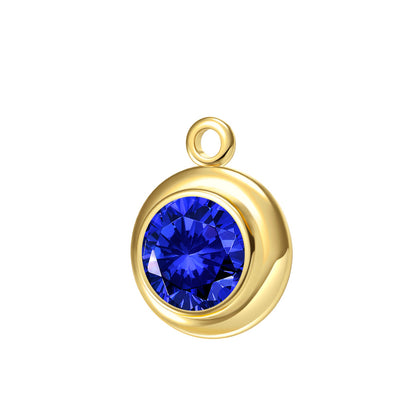 Permanent Bracelet Birthstone Charm