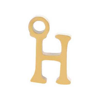 Permanent Bracelet Letter Charm #1