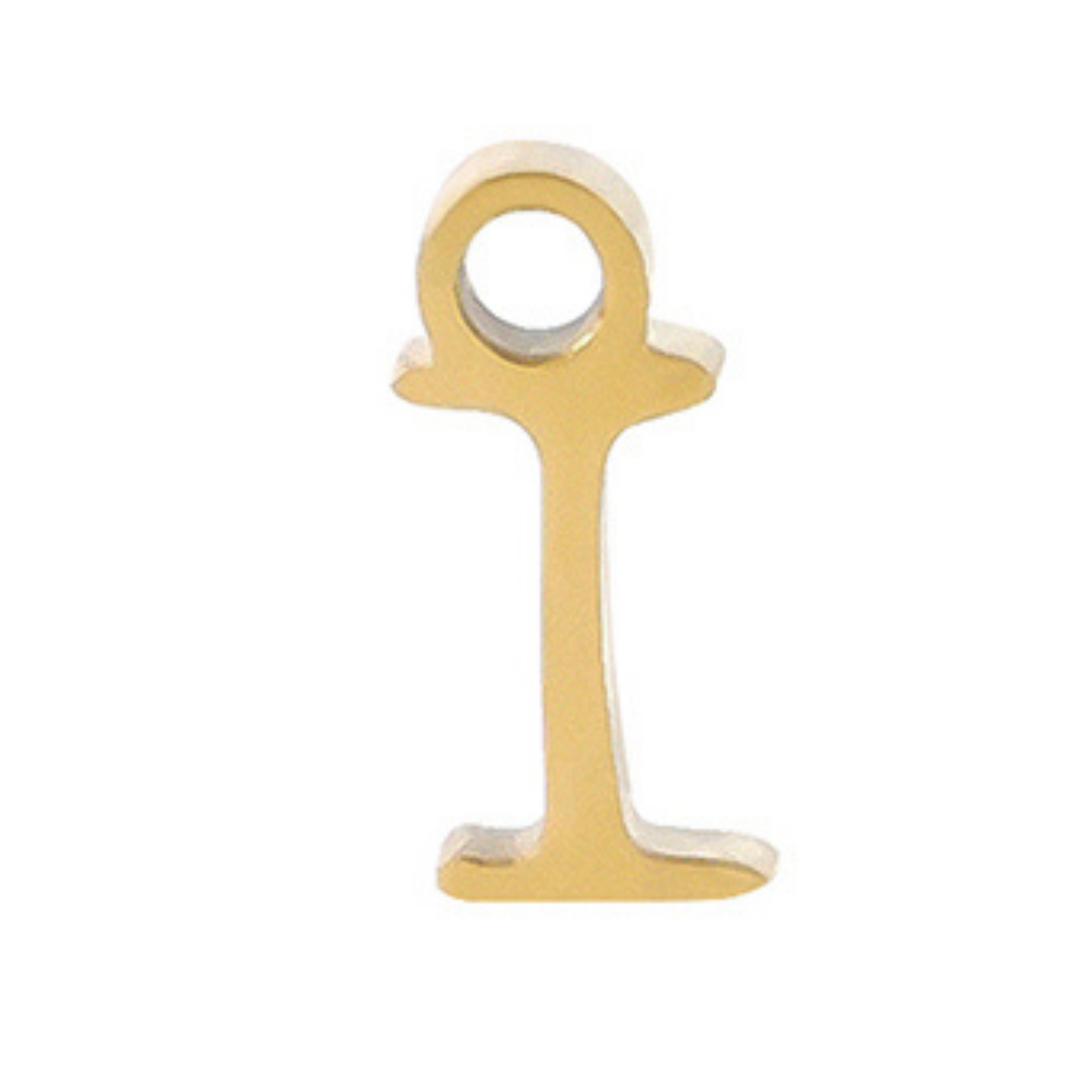 Permanent Bracelet Letter Charm #2