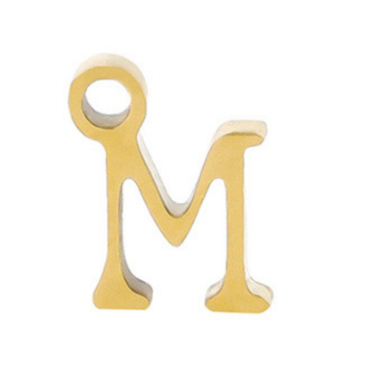 Permanent Bracelet Letter Charm #2
