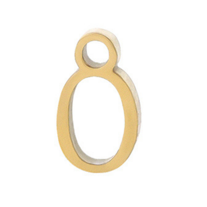 Permanent Bracelet Letter Charm