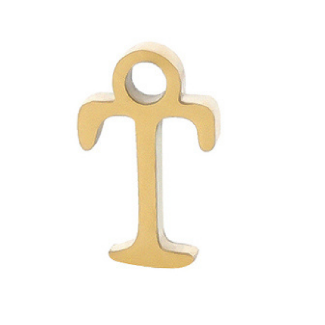 Permanent Bracelet Letter Charm #1