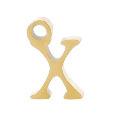 Permanent Bracelet Letter Charm #2