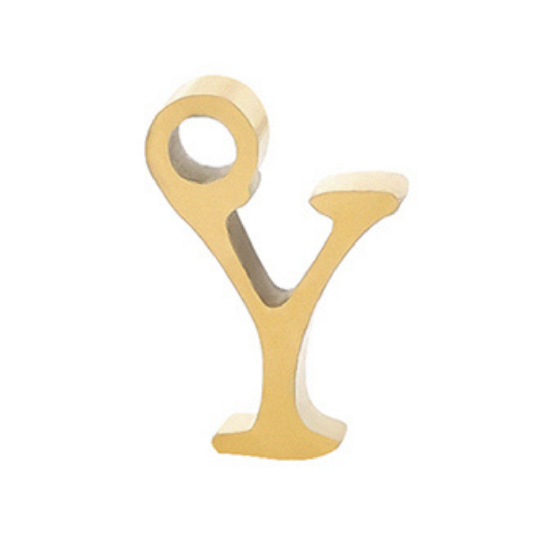 Permanent Bracelet Letter Charm #2