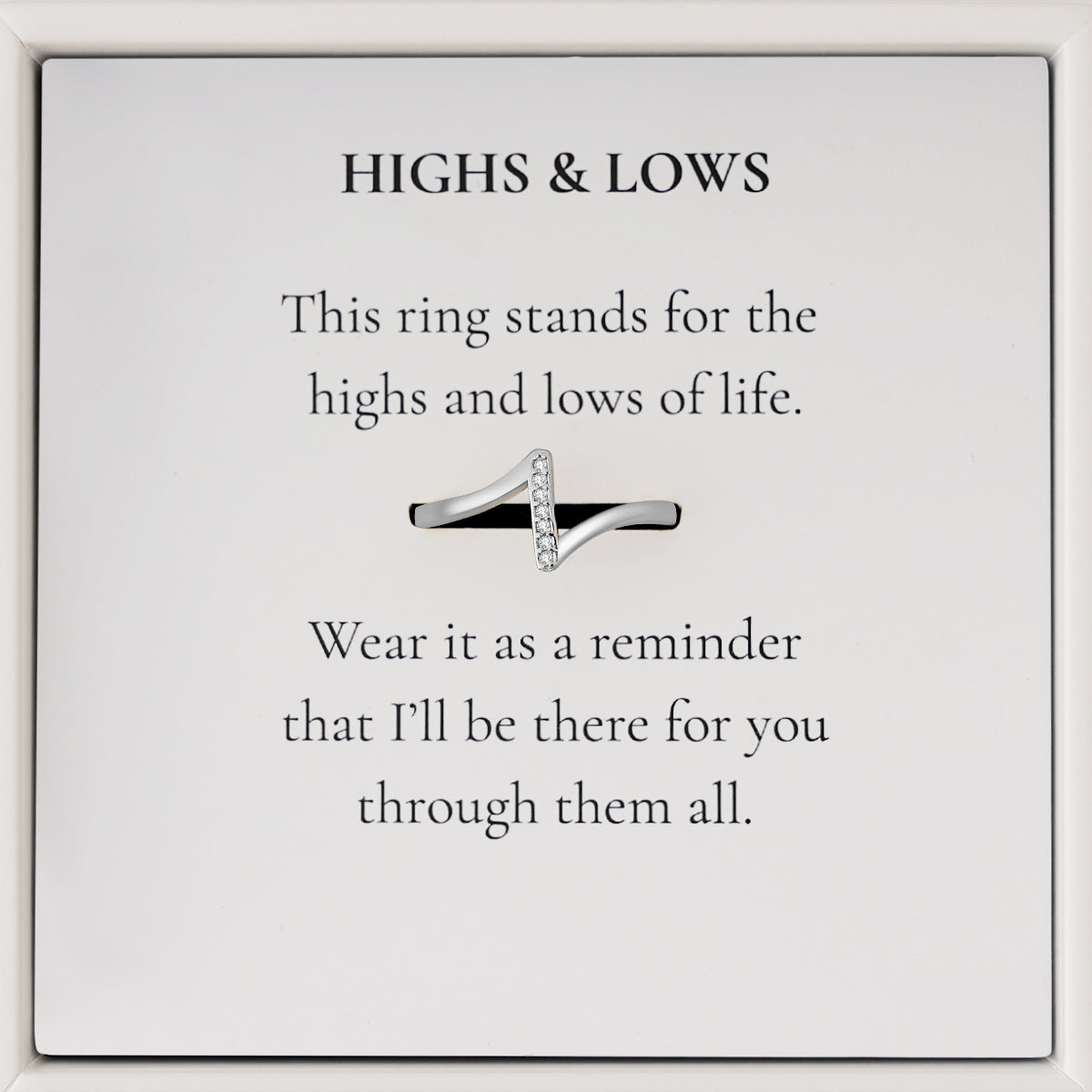 Highs & Lows Ring