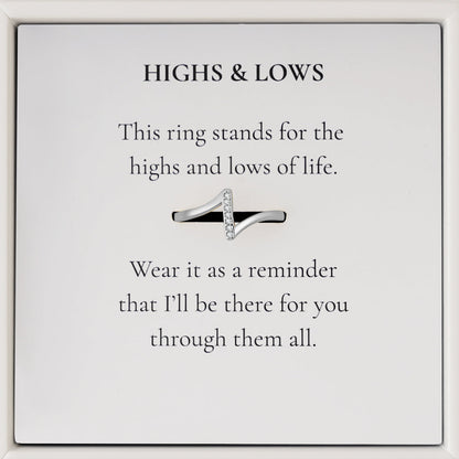 Highs & Lows Ring