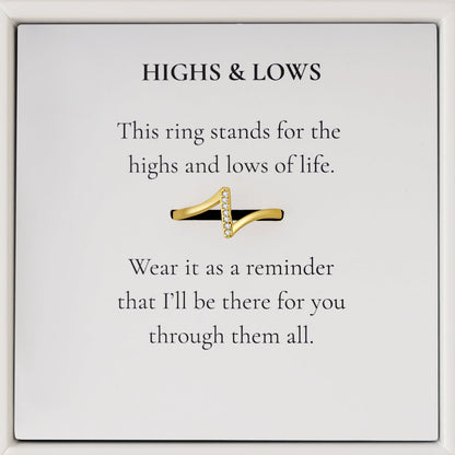 Highs & Lows Ring