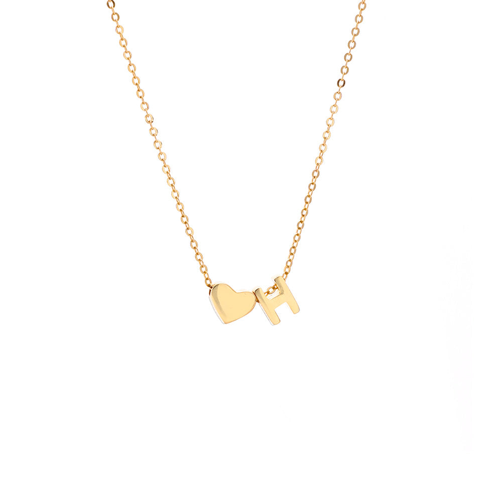 Initial Pendant Necklace