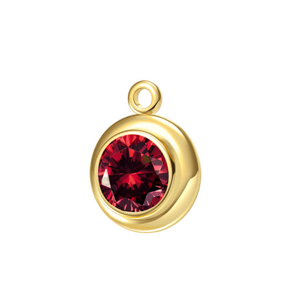 Permanent Bracelet Birthstone Charm
