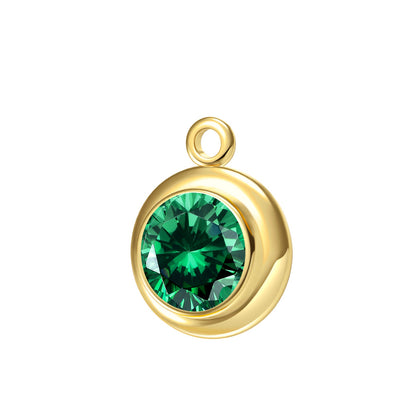 Permanent Bracelet Birthstone Charm