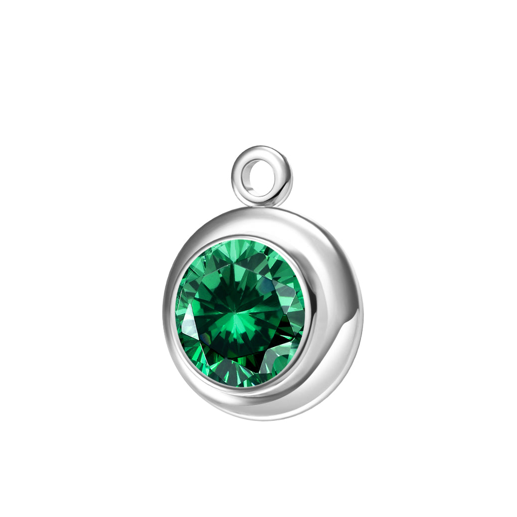 Permanent Bracelet Birthstone Charm