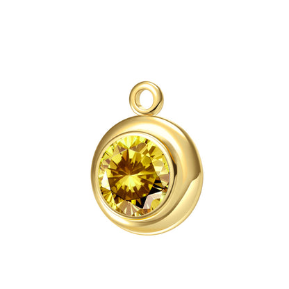 Permanent Bracelet Birthstone Charm
