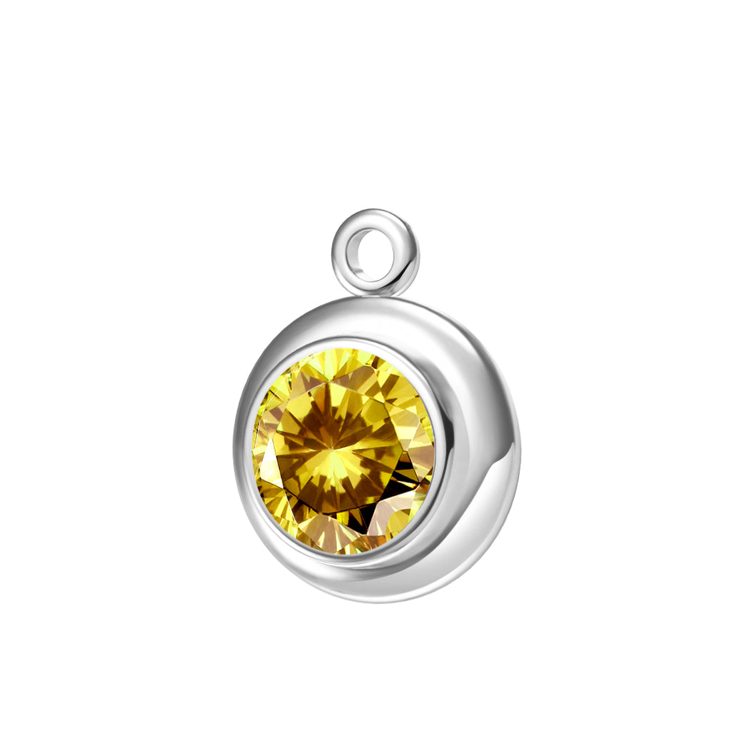 Permanent Bracelet Birthstone Charm