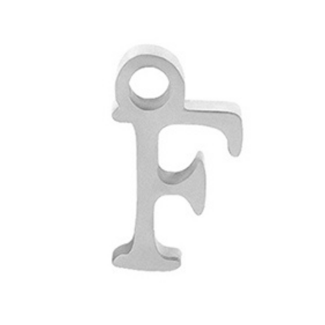 Permanent Bracelet Letter Charm
