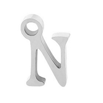 Permanent Bracelet Letter Charm #2