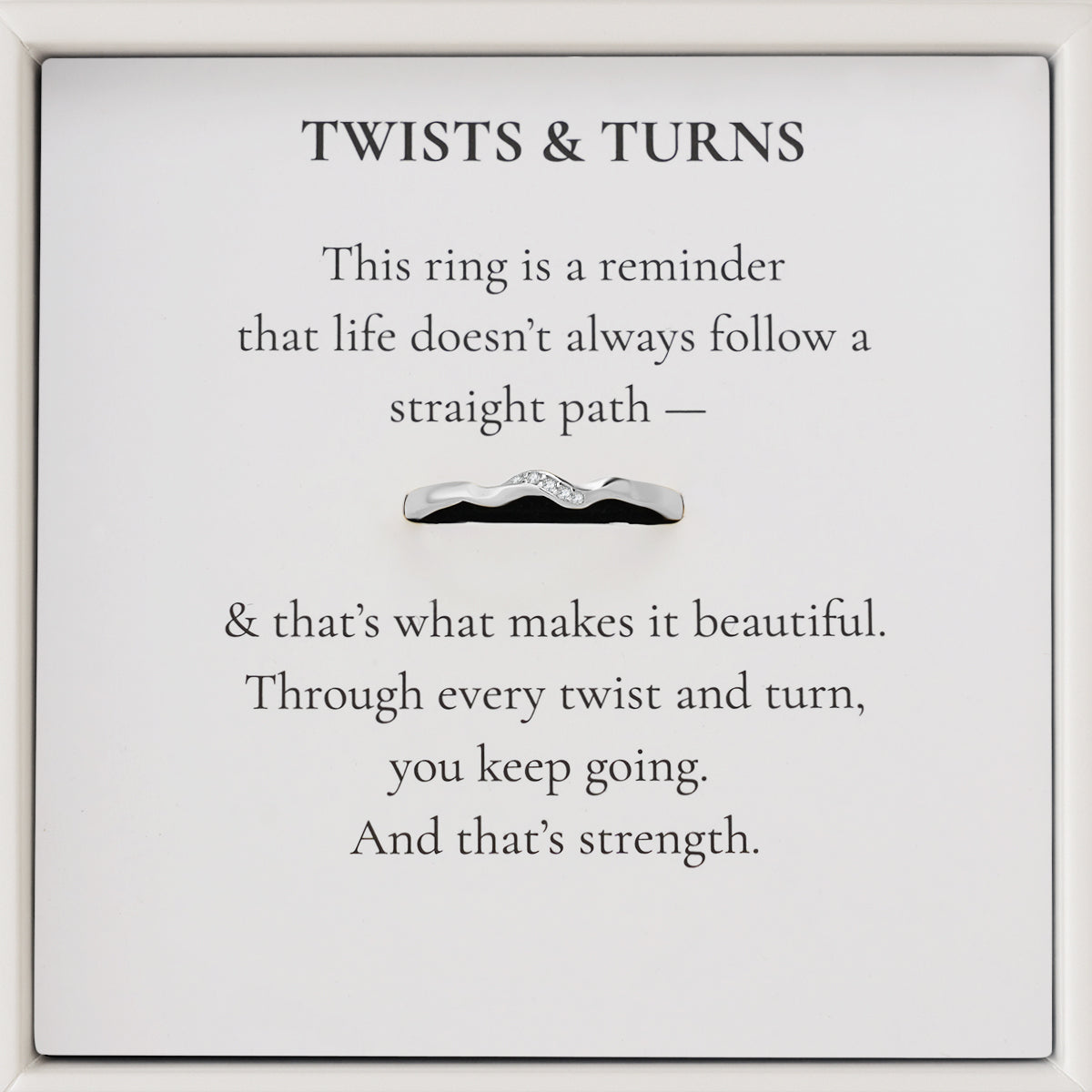 Twists & Turns Ring