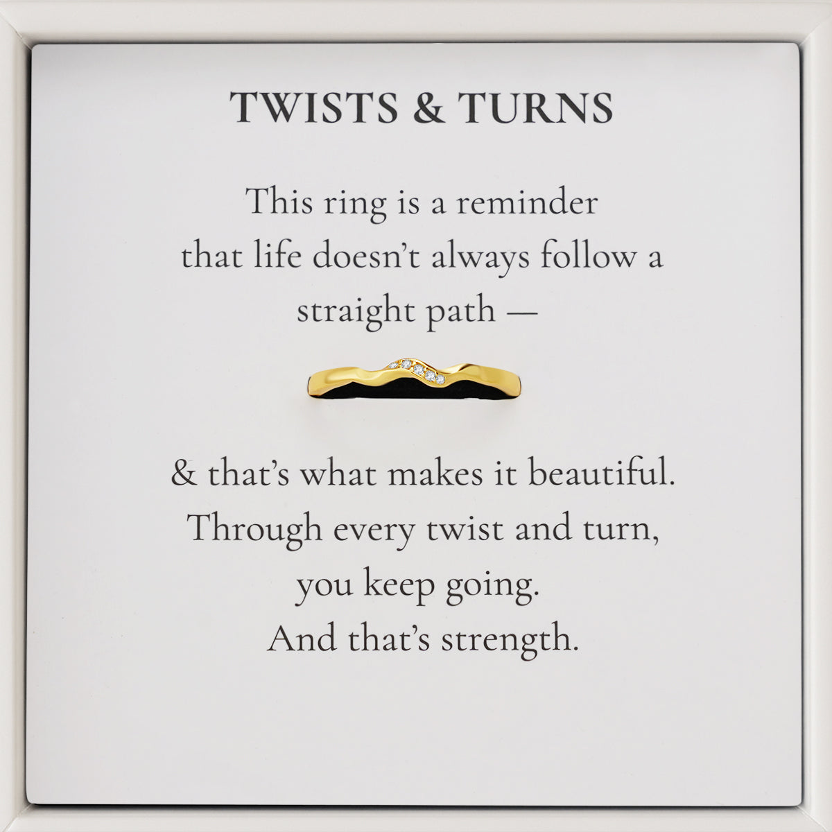 Twists & Turns Ring