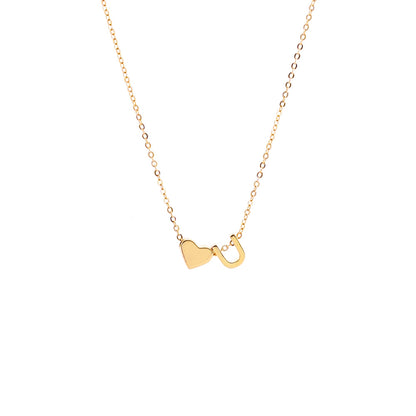 Initial Pendant Necklace