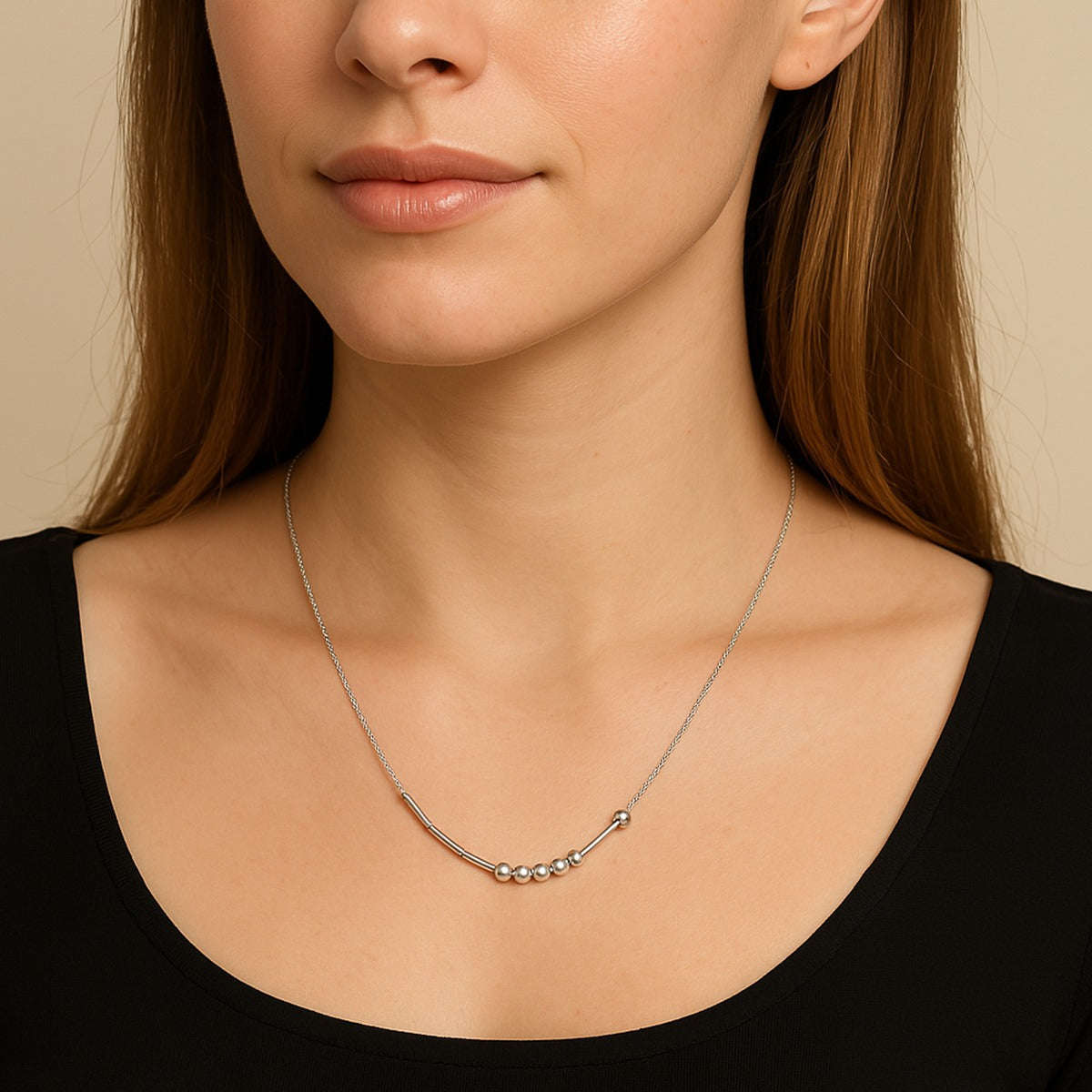 Morse Code Necklace