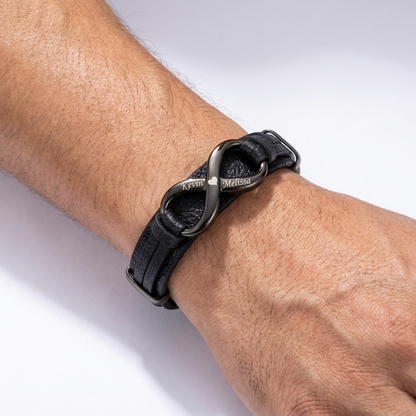 To My Man - Infinity Bracelet Set