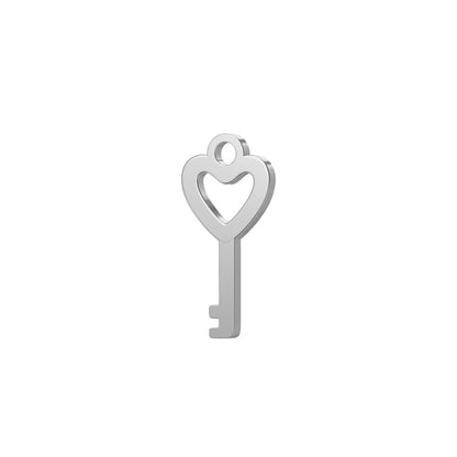 Permanent Bracelet Key Charm